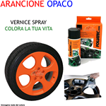 Foliatec Pellicola Spray - Arancione Opaco