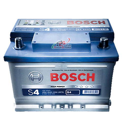 BATTERIA AUTO BOSCH, S4-60 AH, SPUNTO 450 A, POLARITÀ DX, ACCESSORI AUTO  Ottimax