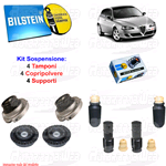 Kit Bilstein Tamponi +Parapolvere +Supporti ALFA ROMEO 147 (937)