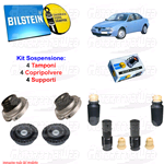 Kit Bilstein Tamponi +Parapolvere +Supporti ALFA ROMEO 156 (932)