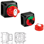 Interruttore Staccabatteria A 3 Posizioni 12v->50v