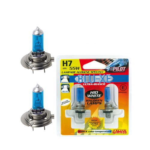 Coppia Lampade H7 Blu-Xe 12V 55W