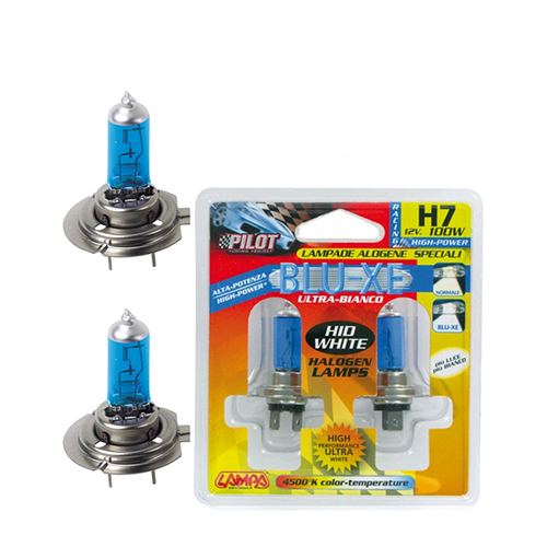 Coppia Lampade H7 Blu-Xe 12V 100W